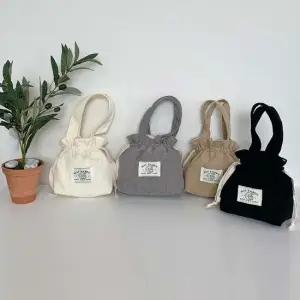 복조리파우치 코듀미니복조리백 파우치 손가방 여성 골덴 화장품