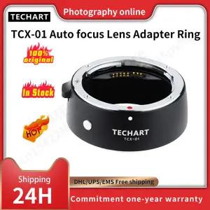 TECHART TCX-01 자동 초점 렌즈 어댑터 링 Canon EF 렌즈 To Hasselblad X1d X1DII 카메라