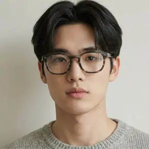 [몽클레르]몽클레어 안경테 ML5039 056 명품 패션 남자 여자 사각 뿔테 그레이 호피