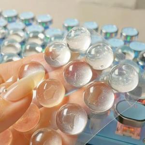 키보드 타자용 실리콘 키보드 스티커, 긴 손톱용 버블 스티커 커버, 100