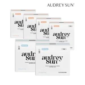 [오드리선]오드리선 NEW TCF 더블코어 생리대 중형 14P x4개+대형 12P x2개