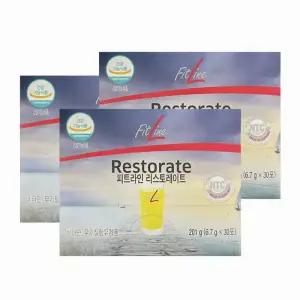 [피트라인] 독일PM 피트라인 리스토레이트 6.7g x 30포, 3개