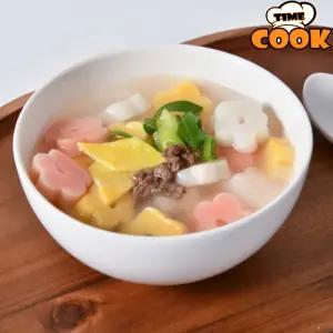 [타임쿡] 오색 떡국떡 500g 우리쌀로 만든 건강한 꽃떡