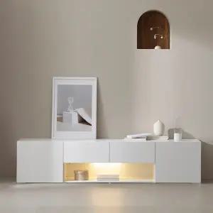 (수도권무료) LPM마감 거실다용도 LED수납장 TV장 1800 BJ3244