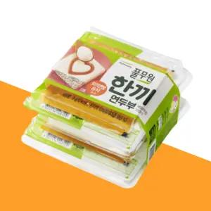 풀무원 한끼 연두부 오리엔탈 유자소스 118g 16개 다이어트