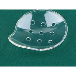 수술 안대 안과 의료용가드 두꺼운 9홀 보호 1개 투명 스푼형 DS Z1