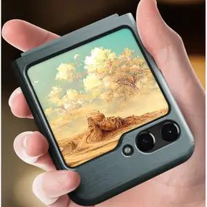 갤럭시Z플립5 메탈 슬림핏 케이스 충격보호 커플케이스 튼튼한케이스 특이한 하드커버