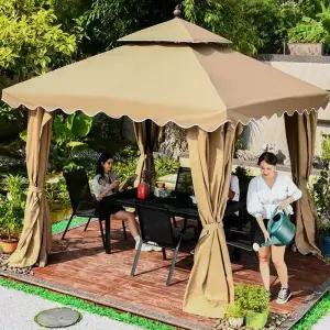 정원 파고라 옥상 마당 펜션 쉼터 가제보 평상 휴게시설 전망대 목재 데크