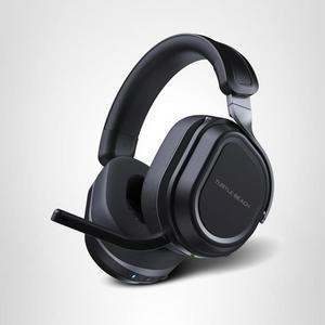 터틀 비치 스텔스 700 3세대 무선 멀티플랫폼 증폭 게이밍 헤드셋, PS5, PS4, PC, 모바일 u2013 60mm 드라이버, AI 노이즈 캔슬링 마이크, 블루투스, 80시간 배터리, 듀얼 송신기 블랙