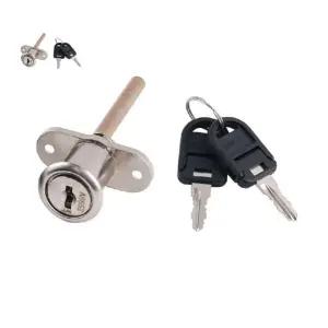 자물쇠 정면키뭉치 17파이 열쇠키 책상 서랍 잠금장치