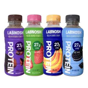 랩노쉬 프로틴 드링크 350ml 24개 카카오 바나나 스트로베리 쿠키앤크림