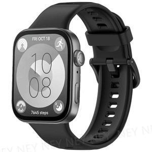 화웨이 워치용 스포츠 워치 밴드, FIT 3 스트랩, 스마트 워치 실리콘 공식 1:1, 화웨이 워치 fit3 2024 밴