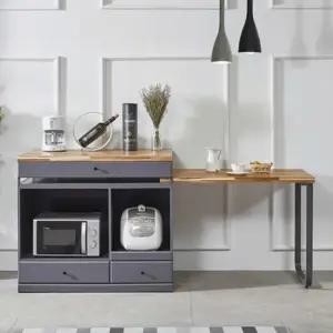 리젠우드H 시리아 1000 원목 식탁 겸 수납장