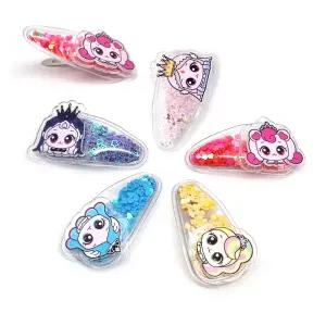 프린세스 캐치티니핑 투명 헤어핀 똑딱핀 다이아나핑