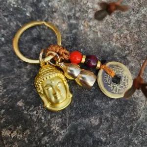 ( )소원성취 부처님 액막이 황동 호리병 엽전 키링