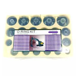 호환  대형 도장 O링 키트 굴삭기 부품 업그레이드 오일 방지 핫 세일 588 개