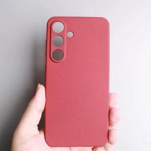 삼성 S8 S9 S10 S20 S21 S22 S23 S24 S25 울트라 충격 방지 무광 퀵샌드 슬림 커버 소프트 샌드스톤 백 케