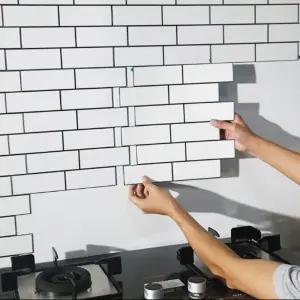 베란다 현관 타일덧방 욕실 주방 벽 데코타일 시공 부착형 화장실셀프리모델링 1p