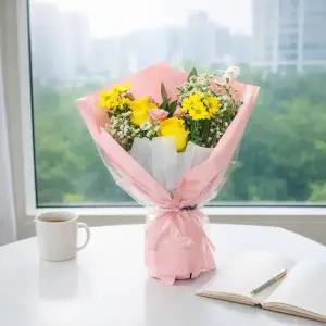 꽃 생화 꽃다발 입학식 졸업식 승진 생일 축하 택배 인테리어 단체 정기 랜덤꽃 한다발