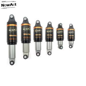 NOWACT 후방 전방 쇼바 충격 120 125 150 165 190MM 오일 MTB 자전거 업소버 서스펜션 M365 KUGOO 스쿠터 산악 자전거용