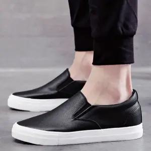 남성 발편한 기본 슬립온 스니커즈 운동화 단화 신발 남자슬립온 슬립온단화 가죽슬립온