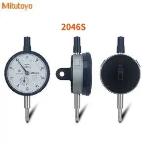 Mitutoyo 버니어캘리퍼스 미쓰토요 2046S 다이얼 게이지 0-10mm 도 001mm 해상도 표시기 측정기 인디케이터