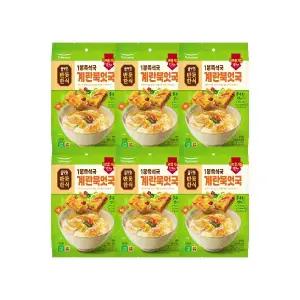 풀무원 반듯한식 1분즉석국 계란북엇국 6g X 30개 (5개입 X 6팩), 즉석국 북엇국 간편조리