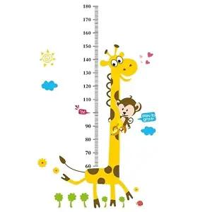 고품질 키재기포스터 키재기스티커 기린 포인트스티커 키재기포스터 포인트스티커 측정스티커 WFIMLQY