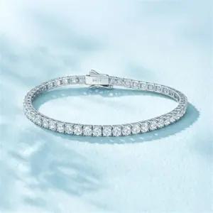 모이사나이트 팔찌 랩다이아 테니스 BMB001