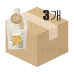 아우라 퍼퓸캡슐 섬유유연제 베이비머스크 1L x 3개