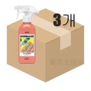 샤프란케어 섬유탈취재 냄새뺌 400ml x 3개