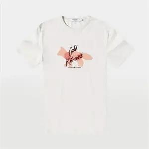 메종키츠네 폭스 카페 클래식 남녀공용 반팔 티셔츠 SPCKU00116 P108