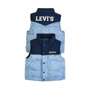 매장정품 LEVI'S 리바이스 LEVIS KIDS LVC 웨스턴 다운베스트 (주니어) 멜란지 블루 V254VE353P 990523