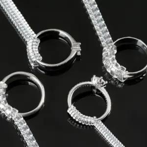 반지 사이즈 줄이기 조절 투명 실리콘 스프링 셀프 수선 리사이징 이너밴드 호수 굵기 안맞는 링 플랫타입