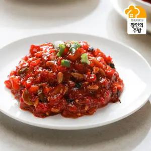 이광석 장인의 비빔 오징어젓1kg 젓갈 반찬 밥도둑 오징어젓