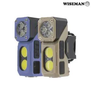 와이즈맨 헤드랜턴 WS-T139 LED C타입 충전식 헤드라이트 자석 손전등 캠핑 등산