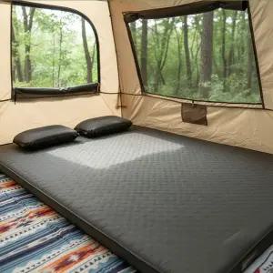 [KEEP]마운틴하이커 캠핑 오토 자충 매트 펌프 내장형 에어매트