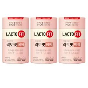 락토핏 베베 2g x 60포 x 3통