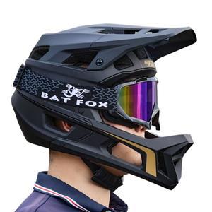 BATFOX 헬멧 풀 페이스 MTB DH 내리막 casco bicicleta 레이싱 라이딩 산악 자전거 모토크로스 모토 사이클