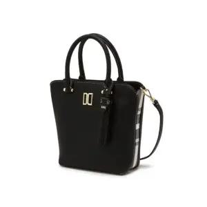 [갤러리아] DCBA6E752BK 닥스 블랙 DD로고 소가죽 토트백