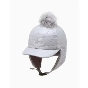 [갤러리아] [25FW]그레이 여성 퍼 방울 귀달이 패딩 캡 HWHE5F701G1