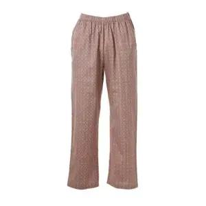 [갤러리아] [여]부드러운 터치 면100% 심플 기하나염 홈웨어바지 (VEPA02WP)