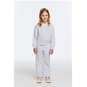 [갤러리아] 베네통키즈 여아 부츠컷 셋업 QASE03611_MG(멜란지그레이)