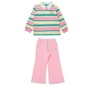 [갤러리아] 베네통키즈 스트라이프티셔츠부츠컷팬츠세트(QATS03611/QALG02541)