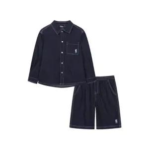 [갤러리아] (NBA키즈)26S/S NBA 데님 셔츠 세트(K261ST120P/21)