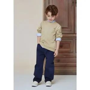 [갤러리아] 빈(BEEN) BA11PT05NV 네이비 일자 주름 팬츠