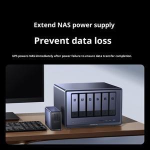 UGREEN US7000 UPS 백업 전원 공급 장치 24000mAh 300W NAS 개인 클라우드 홈 스토리지 하드 드라이브 보