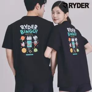 라이더 티셔츠 2026RC-3 남녀공용 코튼라이크 배드민턴 반팔 상의 오남스포츠