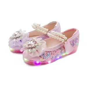 풋풋 캐치하트 LED 아동 여아구두
