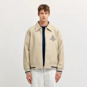 UNISEX GI 뮤지엄 바시티 자켓 [BEIGE] / SBC1U07007